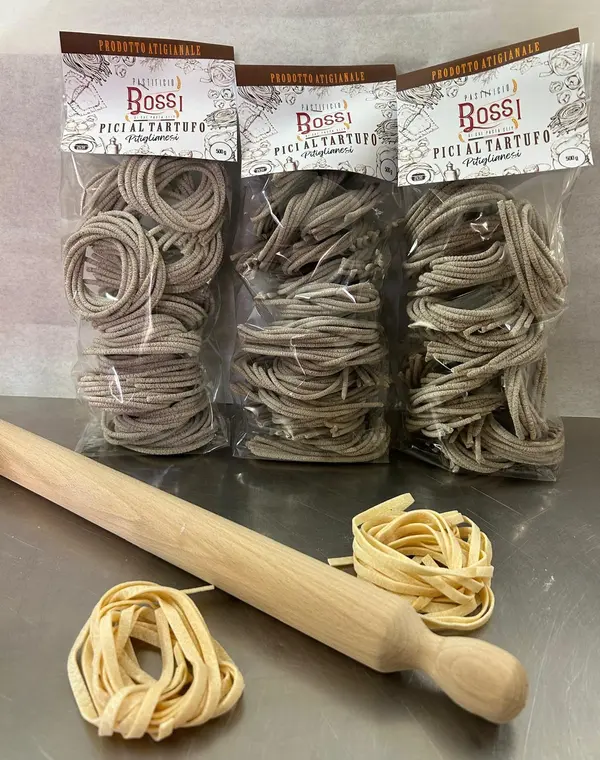 Pici al tartufo del Pastificio Rossi