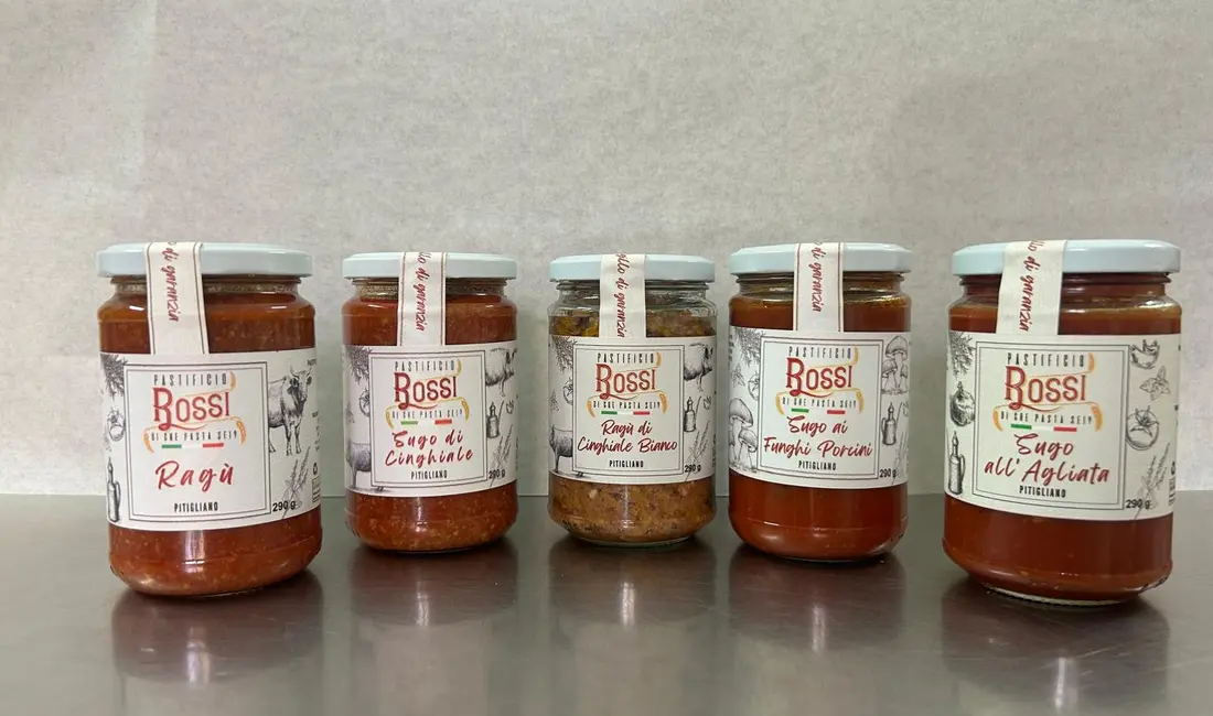 Sughi artigianali del Pastificio Rossi